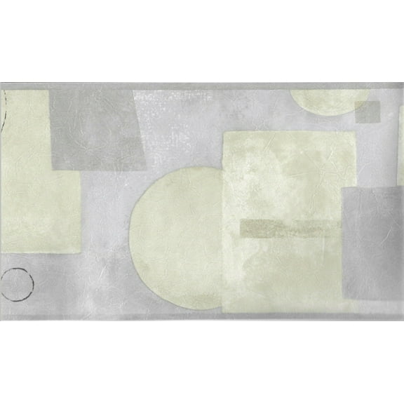 879777 Contemporary Geometric Wallpaper Border B743003