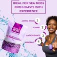 thumbnail image 3 of Sea Moss Supplement - Purple Chondrus Crispus 55g - Wild Harvested, Real Sea Moss from New Brunswick, Canada - Organic Irish Moss - Magnetic Spark - Makes 5L of Gel, 3 of 8