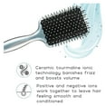 thumbnail image 2 of InfinitiPro by Conair - Hair Brush - Detangling Brush - Hair Brush For Thick Hair - Hairbrush Reduces Frizz and Adds Volume - Smoothwrap Series, 2 of 5