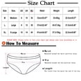 thumbnail image 3 of Swuxness Women's Low Waist Breathable Briefs, Panties for Women, Women's Solid Color Mid Low Breathable Seamless Comfortable Soft Stretch Briefs Panties White, XL, 3 of 3