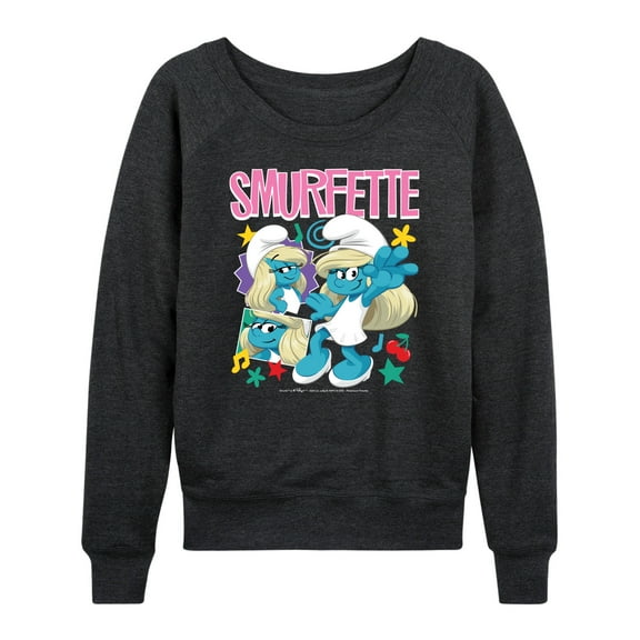 Smurfs - Smurfette - Women's French Terry Long Sleeve Shirt