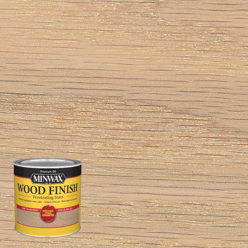 Minwax Wood Finish, Pickled Oak, 1/2 Pint