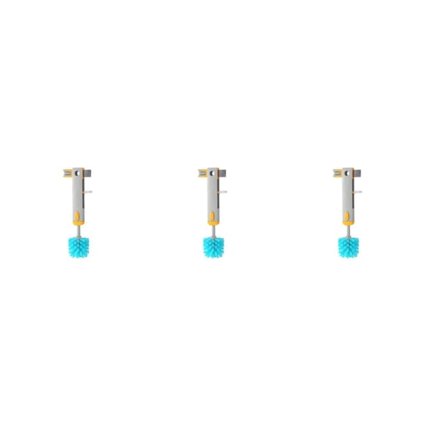 Ounissouiy Herramientas de limpieza de ranuras para huecos de botellas 4 en 1, cepillo para tazas, varilla telescópica, Universal, Type1 NO1