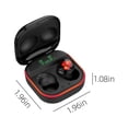 thumbnail image 5 of Wireless Earbuds, Achieve 300 AirLinks Headphones Touch Control with Bluetooth 5.3 in-Ear Stereo Headphones, USB-C Quick Charge, Bluetooth Earbuds, 5 of 9