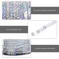 thumbnail image 3 of 1 rollo de lentejuelas para coser a mano, lentejuelas de PVC, lentejuelas redondas decorativas, manualidades DIY, 3 of 7