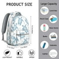 thumbnail image 4 of Sea Turtle Hawaiian Waterproof School Backpack - Ergonomic Student Backpack with Spinal Support & Breathable Straps for Teens & College Students, 4 of 4