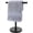 Black-1 Pack, variant on AUR T-Shape Bath Hand Towel Holder Stand, Stainless Steel Free Standing Hand Towel Rack, for Bathroom Kitchen & Countertop, Matte Black