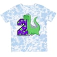 thumbnail image 3 of Inktastic 2nd Birthday Dinosaur Boys Toddler T-Shirt, 3 of 5
