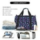 thumbnail image 5 of Disketp purple Skull flower Bolsa de Viaje Tipo Duffle, Bolso de Mano para Fin de Semana para Mujer, Bolsa de Gimnasio Ligera para Hombre, Esencial para Viajes, 5 of 7