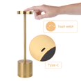 thumbnail image 5 of EIMELI LED Table Lamp USB Dimmable Eye Protect Bedside Night Light (Rose Gold), 5 of 5