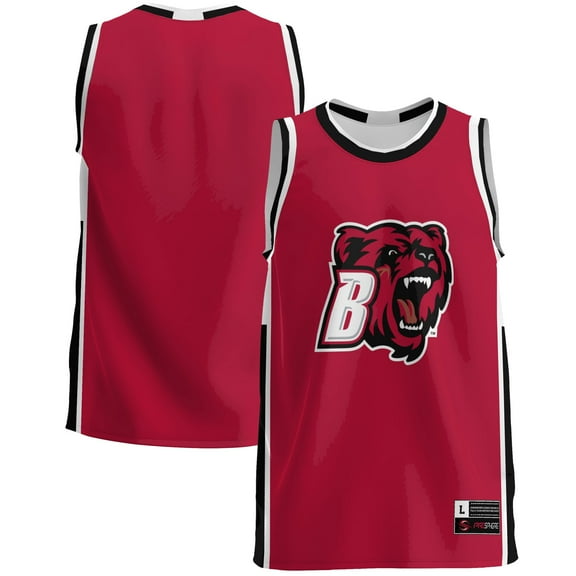 Men's GameDay Greats Red Bridgewater State Bears Lightweight Basketball Jersey