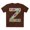 Dark Chocolate, variant on Letter Shirt, Shirt with Letters, Tee Shirt with Gold Letters