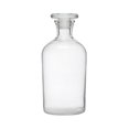 thumbnail image 2 of Reagent Bottle, 500ml - Narrow Neck - Includes Tight Fitting Glass Stopper - Soda Glass - Eisco Labs, 2 of 2