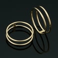 thumbnail image 4 of KoolJewelry 14k Yellow Gold 5.25mm Double Ring, 4 of 6