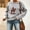 Grey, variant on Jsaierl Womens Crewneck Sweatshirts Clearance Western Vintage Graphic Sweatshirt Top Long Sleeve Comfy Fall Pullover Oversized Sweatshirts