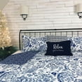 thumbnail image 6 of Lush Decor Yani Decorative Pillow Cover Navy Single 20X20, 6 of 7