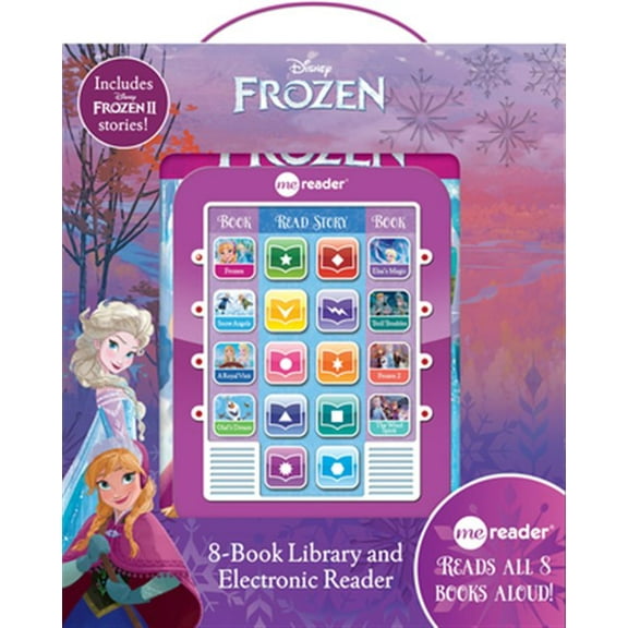 Pre-Owned PHOENIX INTL: Disney Frozen: Me Reader 8-Book Library and Electronic Reader Sound Book Set (Hardcover)