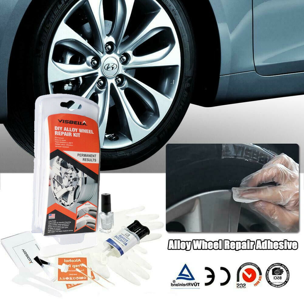 Kerb Damage Scuff Scrape Silver Alloy Wheel Repair Kit for Mazda CX-5 