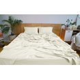 thumbnail image 2 of Mezzati Brushed Microfiber Bed Sheet Set - Ultra Soft and Lightweight for Ultimate Sleep Comfort, Wrinkle Free and Color Fade Resistant, 3pc Twin XL Ivory, 2 of 5