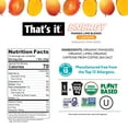 thumbnail image 2 of That's it. Gluten-Free Soft & Chewy Ready-to-Eat Mango Lime Blends Energy Fruit Bars, .7oz, 6 Count Shelf Stable Box, 2 of 9