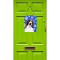 thumbnail image 2 of Welsh Springer Spaniel Winter Snowflakes Holiday Wall or Door Hanging Prints, 2 of 2