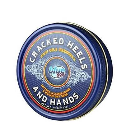 (2 pack) Blue Goo Cracked Heel and Hand Skin Softener, 2 (Best Treatment For Extremely Dry Cracked Hands)