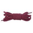 thumbnail image 3 of Santimon 2 Pairs Round Cotton Shoelace for Dress Shoes Oxford Shoes Chelsea Boots 39" Wine red, 3 of 6
