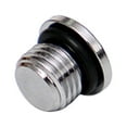 thumbnail image 1 of Scuba Diving 1St Stage Regulator LP Low Pressure Port Plug Scuba Diving Replacement Part,1 x Port Plug,Silver, 1 of 6