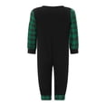 thumbnail image 4 of Conjunto de pijamas navideños familiares a juego con estampado de cuadros. Pijamas de vacaciones para papá, mamá y niños., 4 of 10