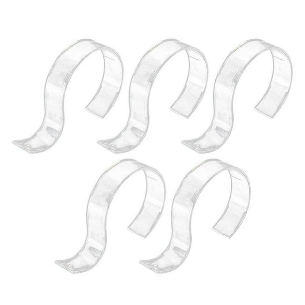 Belt Display Shelf 5Set Transparent Belt Display Stands For Shop Use Modern Style Perfect For Men And Women