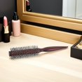 thumbnail image 4 of GETAJGHSD 3Pcs Nylon Bristle Circular Hairbrush with Wooden Handle for Curl Styling and Hair Lift, 4 of 6