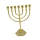thumbnail image 4 of Portavelas Menorah Con 7 Ramas Centro De Mesa Shabat Candelabros Aureate Dorado, 4 of 9