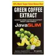 JavaSlim Green Coffee ExtraCt Ctules, 80 Ct