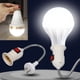 thumbnail image 2 of Bombilla LED de emergencia E27, bombillas de luz de emergencia, batería de respaldo, recargable, portátil, para corte de energía, hogar, huracán, 2 of 4