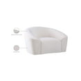 thumbnail image 2 of Meridian Furniture Riley Cream Velvet Chair, 2 of 8