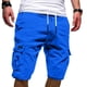 thumbnail image 1 of WILLBEST Pantalones Cortos Deportivos para Hombre, Pantalones Cortos Deportivos Informales de Verano de Talla Grande con Bolsillos y Cinco Puntos, 1 of 4