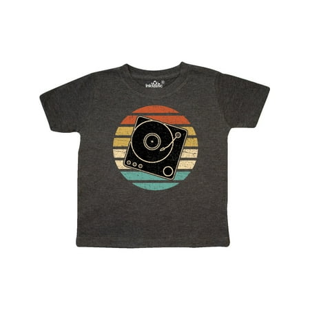 

Inktastic Turn Table Record Player Retro Gift Toddler Boy or Toddler Girl T-Shirt