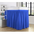 thumbnail image 3 of College Dorm Bedskirt, Ruffled Dorm Bedskirt for Dorm Bed, Twin XL Size, 100% Microfiber, Bedskirt Dorm 56" Drop Extra Soft and Luxury -Royal Blue Solid., 3 of 4