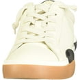 thumbnail image 2 of Dolce Vita Womens Zina Sneaker 8 White/Black Leather, 2 of 8