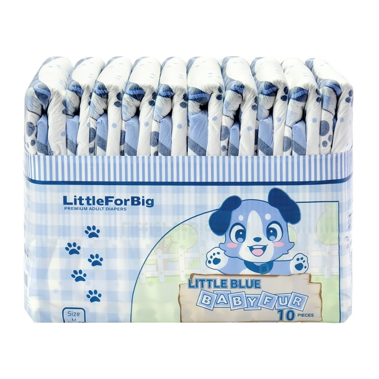 Littleforbig 保育園セット ABDL Amazon.com: Littleforbig Printed Adult Brief Diapers 10