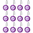 thumbnail image 2 of 12Pcs/Set Crochets de Rideau Décoratif Facile à Utiliser en Acier Inoxydable Imperméable Rideau Cintre Fournitures Ménagères, 2 of 10