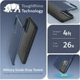 thumbnail image 6 of TUDIA MergeGrip Lively Jitterbug Smart 4 Phone Case/TCL 40XL Case/ TCL 40T Case - Indigo Blue, 6 of 7