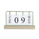 thumbnail image 1 of Calendario Perpetuo De Madera Flip Calendar Calendario De Escritorio Para La Decoración De La Mesa Del Hogar De La Oficina Advancent HA035344-00, 1 of 6