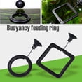 thumbnail image 3 of Aquarium Fish Feeding Ring Fish Tank Heart Floating Station Food Tray Square Round Feeder With Suction Cup Fish Tank Accessory, 3 of 7