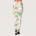 thumbnail image 4 of XIAONU Womens Easter Bunny & Egg Print Leggings Stretch High Waist Yoga Pants For Holiday And Daily Wear, 4 of 5