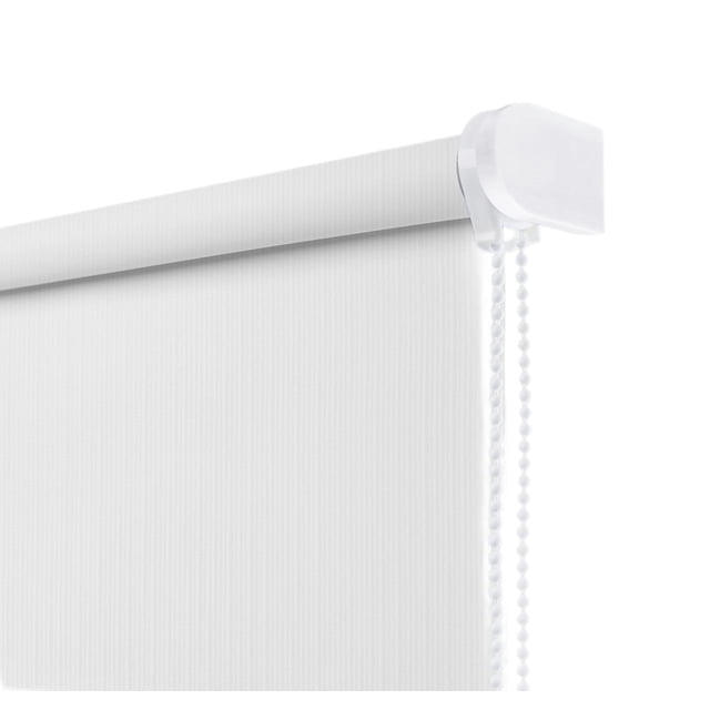 Cortina Enrollable Blackout vinil 180cm Alto x 120 cm Ancho Blanco