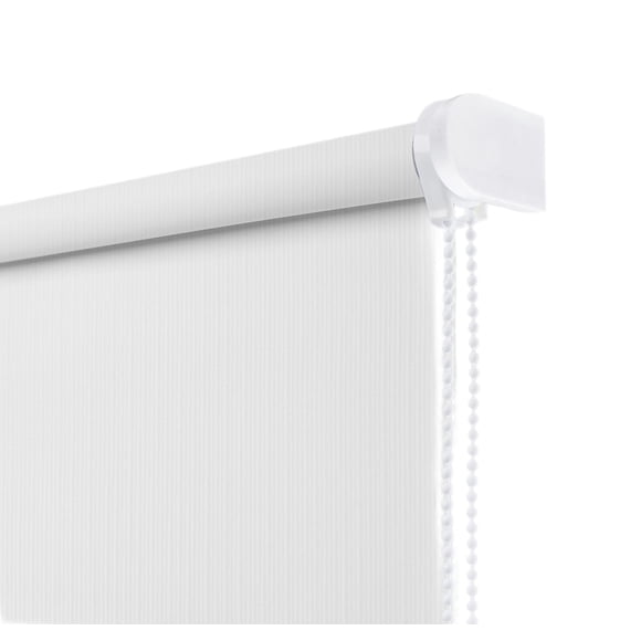 Cortina Enrollable Blackout 180cm Alto x 100 cm Ancho Blanco