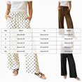 thumbnail image 3 of UAYOTSE Women Satin Dotted Home Pants Loose Straight Leg Casual Pants,Sizes S, 3 of 6