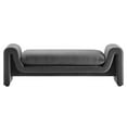 thumbnail image 3 of Waverly Performance Velvet Bench, 3 of 3