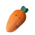 thumbnail image 3 of Muñeco de peluche de zanahoria, suave, , cómodo, creativo, ligero, ideal para abrazar. Cojín decorativo para adultos, adolescentes, niños y, 3 of 9